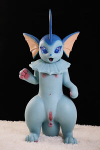 Vaporeon Doll – Silicone 100cm 39.37 30kg 66.14lbs Sex Doll Big Booty Anime Sex Doll WWD-S100-0207 1
