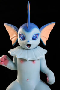 Vaporeon Doll – Silicone 100cm 39.37 30kg 66.14lbs Sex Doll Big Booty Anime Sex Doll WWD-S100-0207 2
