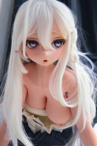 Woqi Zhenyoumei – Silicone 148cm 58.27 K-CUP 27.5kg 60.63lbs Sex Doll Big Boobs Anime Japanese Sex Doll ELS-S148-0010 2