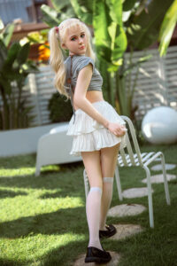 Xiannv – Silicone 150cm 59.06 A-CUP 29kg 63.93lbs Sex Doll Small Breast Cute Sex Doll XND-S150-0034 25