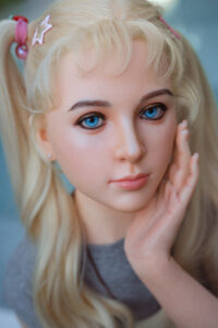 Xiannv – Silicone 150cm 59.06 A-CUP 29kg 63.93lbs Sex Doll Small Breast Cute Sex Doll XND-S150-0034 27
