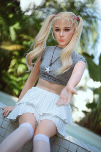 Xiannv – Silicone 150cm 59.06 A-CUP 29kg 63.93lbs Sex Doll Small Breast Cute Sex Doll XND-S150-0034 5