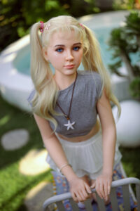 Xiannv – Silicone 150cm 59.06 A-CUP 29kg 63.93lbs Sex Doll Small Breast Cute Sex Doll XND-S150-0034 6