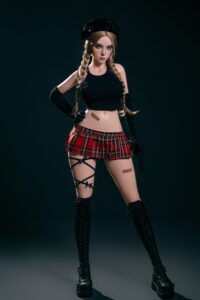 Xiannv – Silicone 164cm 64.57 F-CUP 41kg 90.39lbs Sex Doll Big Booty Anime Sex Doll XND-S164-0027 2