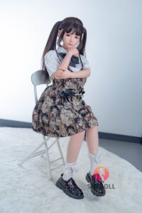 Xiaofu – Silicone 148cm 58.27 D-CUP 34kg 74.96lbs Sex Doll Big Booty Anime Japanese Sex Doll SHE-S148-0021 2