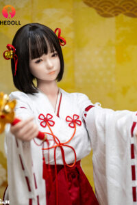 Xiaofu – Silicone 156cm 61.42 E-CUP 42kg 92.59lbs Sex Doll Big Booty Anime Japanese Sex Doll SHE-S156-0109 4