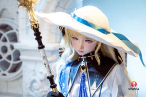 Xixi – Hybrid 152cm 59.84 A-CUP 31kg 68.34lbs Sex Doll Small Breast Anime Japanese Sex Doll SHE-M152-0151 30