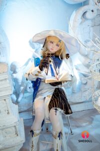 Xixi – Hybrid 152cm 59.84 A-CUP 31kg 68.34lbs Sex Doll Small Breast Anime Japanese Sex Doll SHE-M152-0151 4
