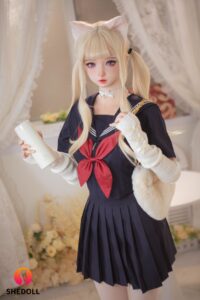Xixi – Silicone 148cm 58.27 D-CUP 34kg 74.96lbs Sex Doll Big Booty Anime Japanese Sex Doll SHE-S148-0142 1