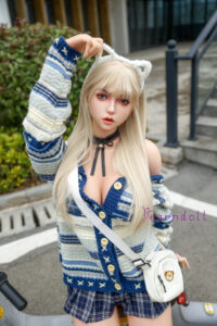 Y235 – Silicone 158cm 62.2 E-CUP 33kg 72.75lbs Sex Doll Big Boobs Anime Japanese Sex Doll YND-S158-0024 4