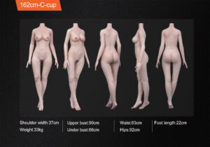 Yao Fair – Silicone 162cm 63.78 D-CUP 33kg 72.75lbs Sex Doll Big Boobs Anime Japanese Sex Doll FRD-S162-0057 19