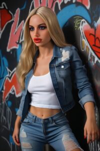 Ye – Hybrid 158cm 62.2 A-CUP 30kg 66.14lbs Sex Doll Big Booty American Sex Doll LYD-M158-0027 3