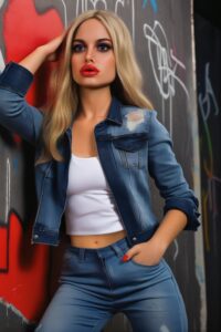 Ye – Hybrid 158cm 62.2 A-CUP 30kg 66.14lbs Sex Doll Big Booty American Sex Doll LYD-M158-0027 7