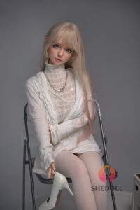 Yuanyuan – Silicone 148cm 58.27 D-CUP 34kg 74.96lbs Sex Doll Big Booty Anime Sex Doll SHE-S148-0176 2