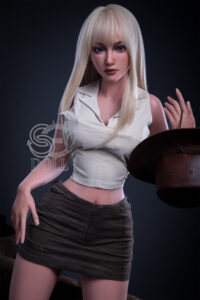 Yuuka – Silicone 161cm 63.39 F-CUP 33kg 72.75lbs Sex Doll Big Booty Cosplay Sex Doll SED-S161-0021 1