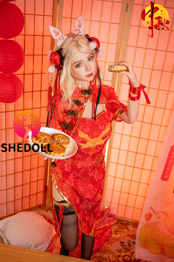 Zhenni - Silicone 148cm/58.27" D-CUP 34kg/74.96lbs Sex Doll