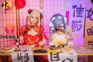 Zhenni – Silicone 148cm 58.27 D-CUP 34kg 74.96lbs Sex Doll Big Booty Anime Chinese Sex Doll SHE-S148-0064 15
