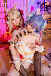Zhenni – Silicone 148cm 58.27 D-CUP 34kg 74.96lbs Sex Doll Big Booty Anime Chinese Sex Doll SHE-S148-0064 8