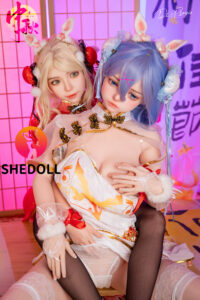 Zhenni – Silicone 148cm 58.27 D-CUP 34kg 74.96lbs Sex Doll Big Booty Anime Chinese Sex Doll SHE-S148-0064 9