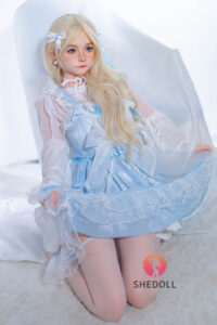 Zhenni – Silicone 148cm 58.27 D-CUP 34kg 74.96lbs Sex Doll Big Booty Anime Japanese Sex Doll SHE-S148-0038 19