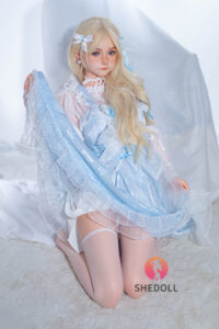 Zhenni – Silicone 148cm 58.27 D-CUP 34kg 74.96lbs Sex Doll Big Booty Anime Japanese Sex Doll SHE-S148-0038 21