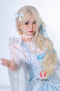 Zhenni – Silicone 148cm 58.27 D-CUP 34kg 74.96lbs Sex Doll Big Booty Anime Japanese Sex Doll SHE-S148-0038 3