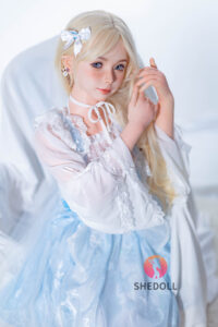 Zhenni – Silicone 148cm 58.27 D-CUP 34kg 74.96lbs Sex Doll Big Booty Anime Japanese Sex Doll SHE-S148-0038 5