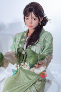 Zhiyuan – Silicone 158cm 62.2 C-CUP 44kg 97lbs Sex Doll Medium Tits Cosplay Japanese Sex Doll SHE-S158-0035 5