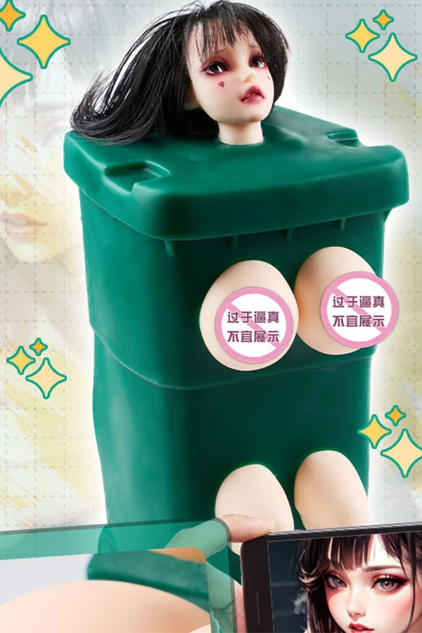 Trash Can Girl Sex Doll Hallie (Includes Hair Transplant)