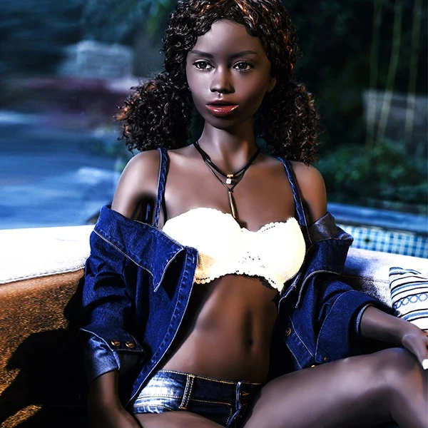 Realistic Black African Sex Doll Vada 168cm