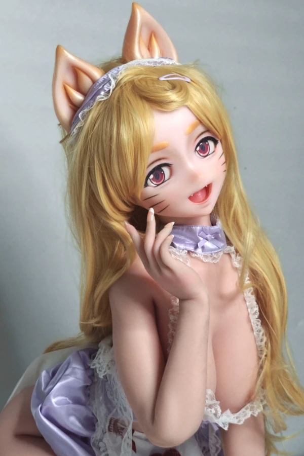 Blonde Fox Furry Sex Doll Kako Motoko 148cm