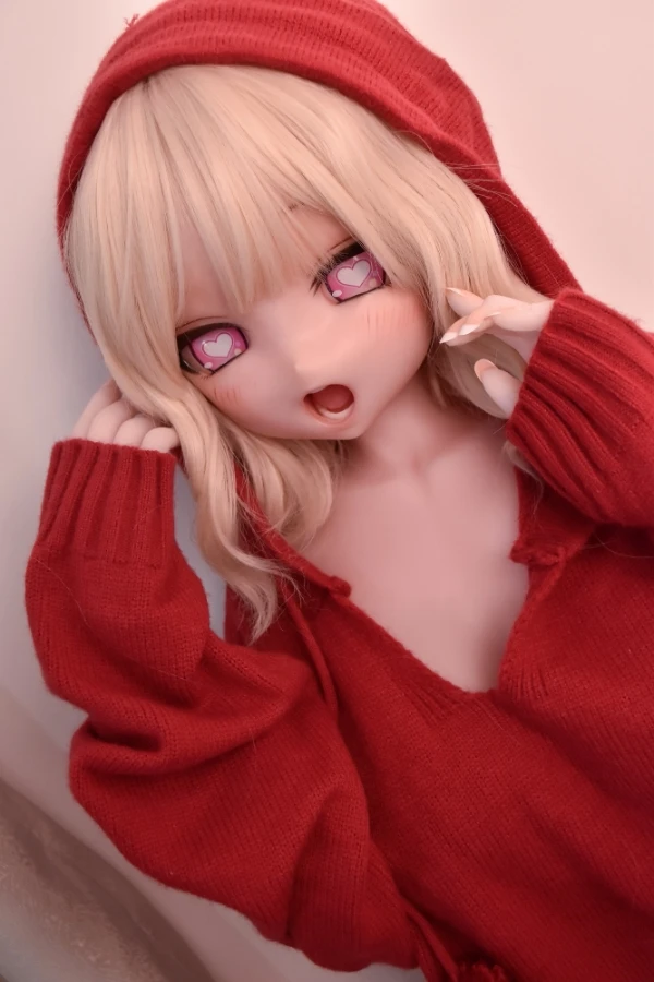 Cute Blonde Elf Sex Doll Asaka Moeri 148cm