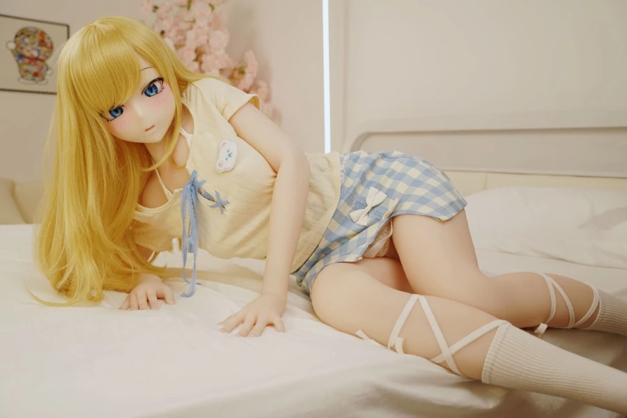 STPE Blonde Cartoon Comic Sex Doll Akane 149cm