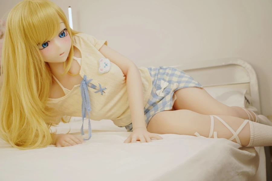 STPE Blonde Cartoon Comic Sex Doll Akane 149cm