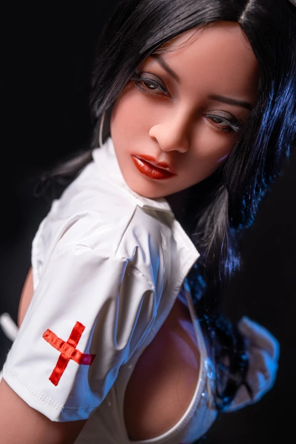 Nurse Costume Charming Sex Doll Rihanna 152cm