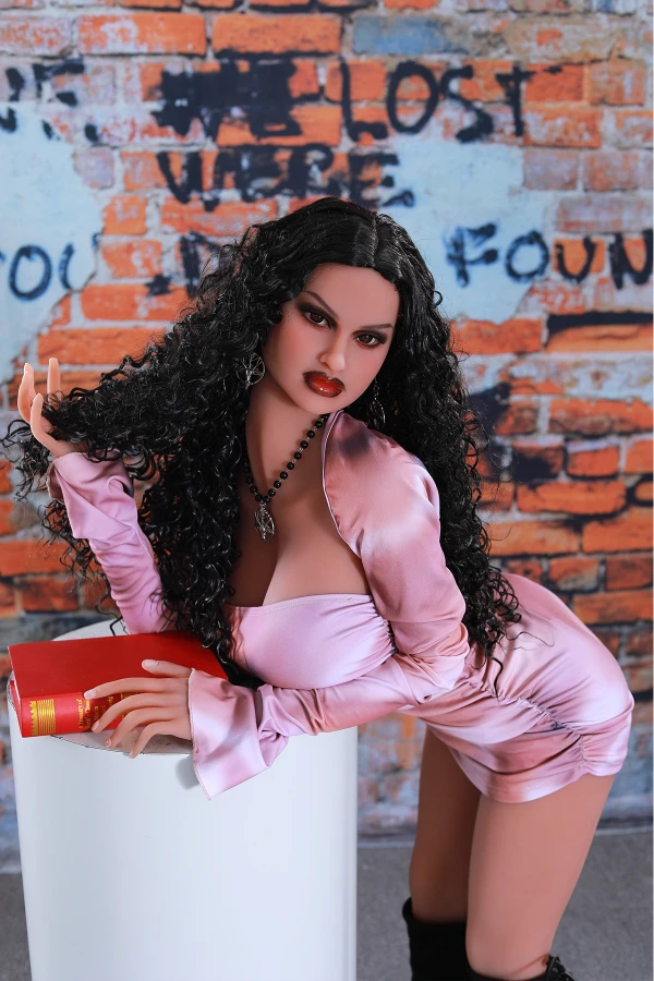 Busty Black Hair MILF Sex Doll Sarai 158cm
