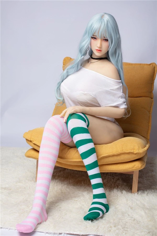 Pretty Blue Hair American Warehouse Sex Doll Janet 160cm (Free Random 2nd Head)
