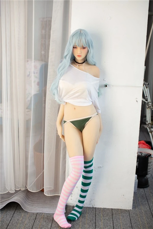 Pretty Blue Hair American Warehouse Sex Doll Janet 160cm (Free Random 2nd Head)
