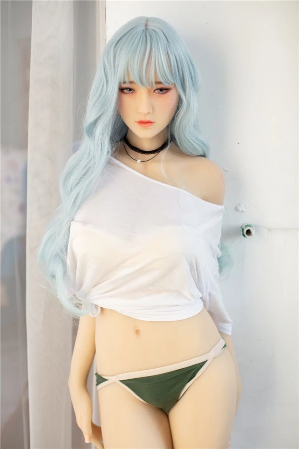Pretty Blue Hair American Warehouse Sex Doll Janet 160cm (Free Random 2nd Head)