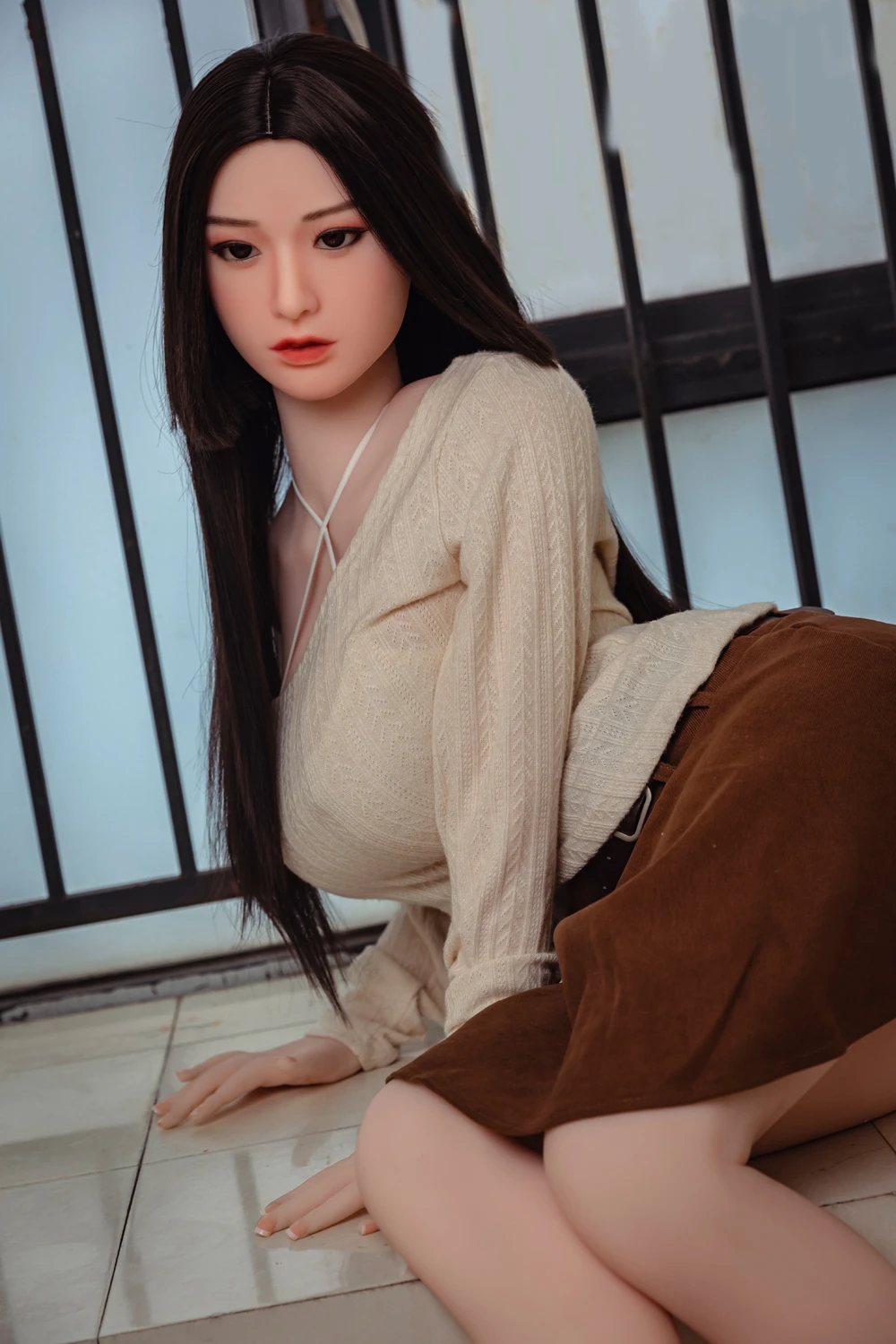 Lifelike Asian Japanese Sex Doll Emily 160cm