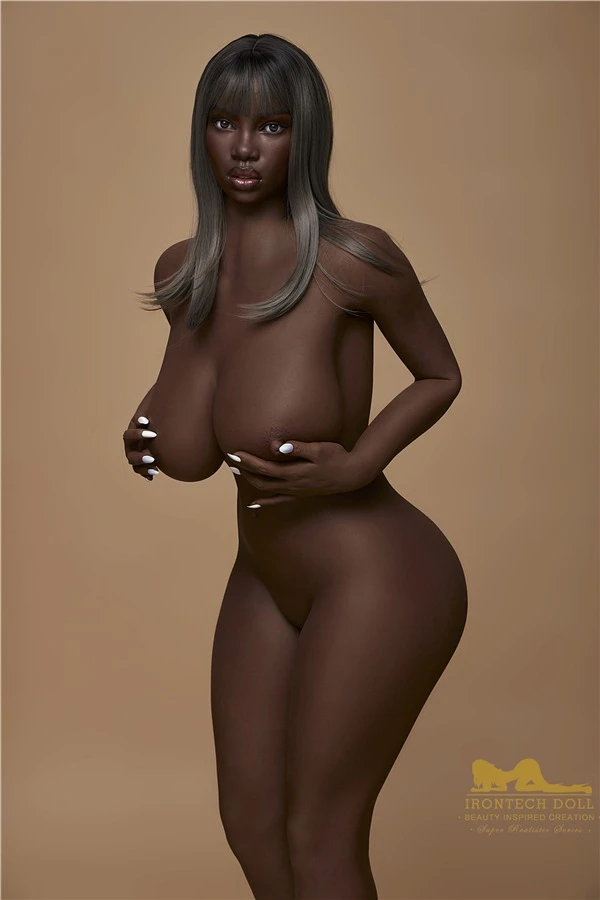High Quality Silicone Sexy Fat African Sex Doll Penny 160cm