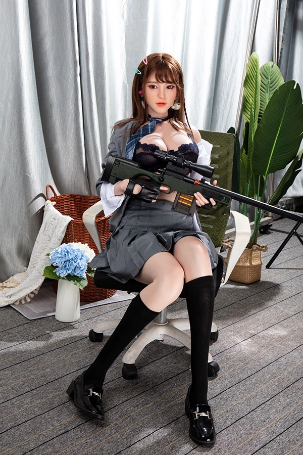 Super Realistic Asian Japanese Sex Doll Noelle 160cm (Silicone Head) – Replaceable with Head and Body