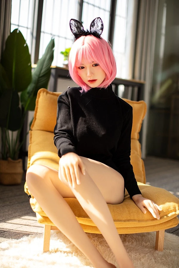 Pretty Cute Asian Sex Doll Reyna 160cm (Silicone Head) – Replaceable with Head and Body