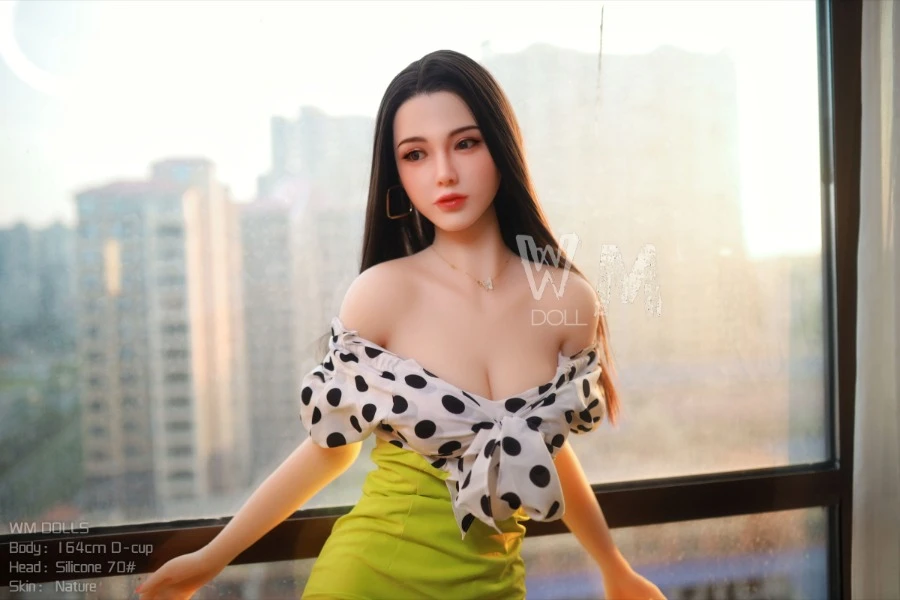 Fair Skin Asian Silicone Sex Doll Katelyn 164cm