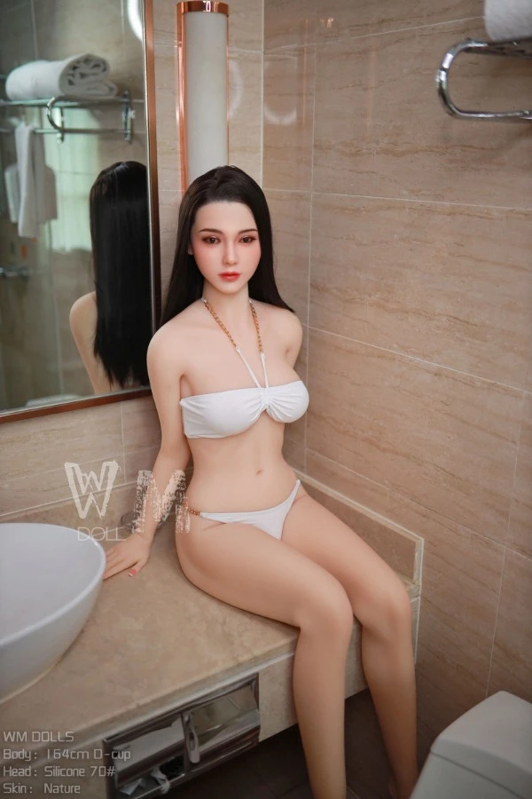 Fair Skin Asian Silicone Sex Doll Katelyn 164cm