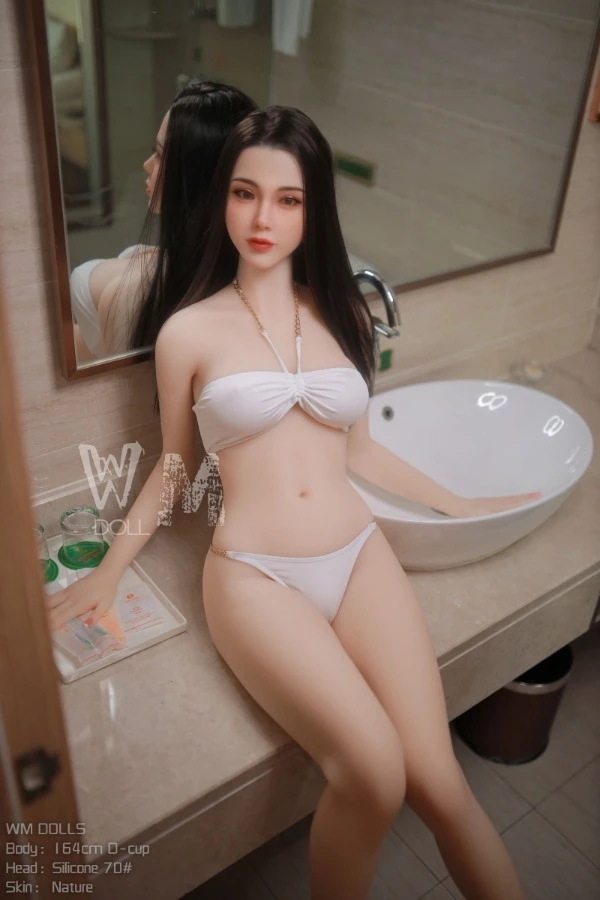 Fair Skin Asian Silicone Sex Doll Katelyn 164cm
