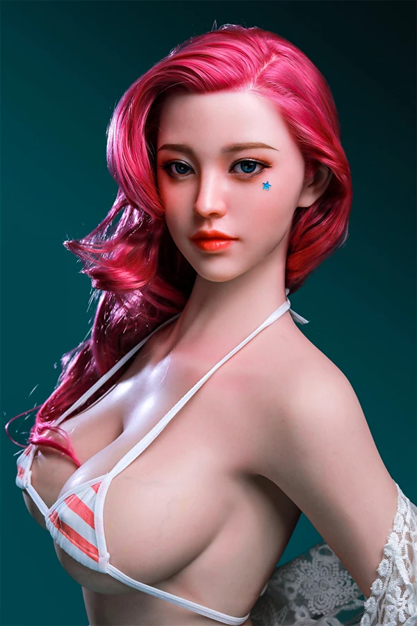 Sexy Full Silicone Redhead Sex Doll Rosie 168cm