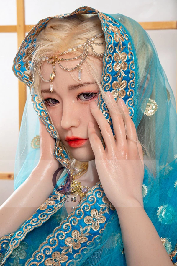 Blonde Tall Asian Sex Doll Arabella 170cm (Silicone Head) – Replaceable with Head and Body