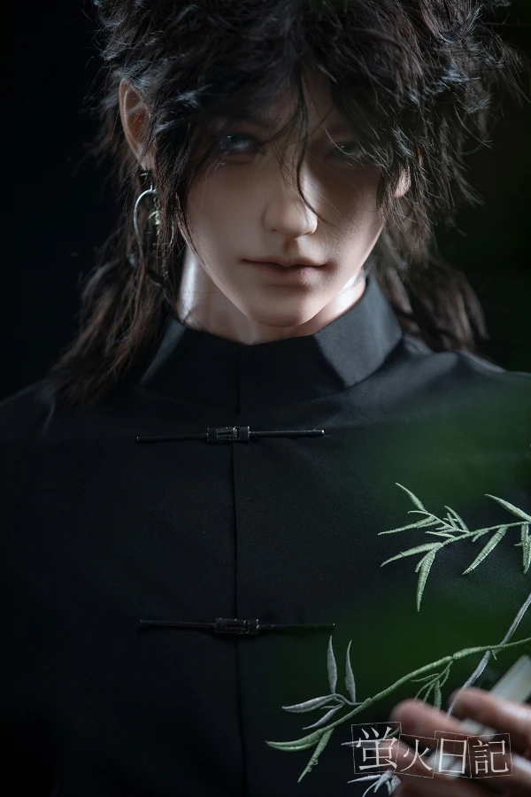 Silicone Handsome Exquisite Chinese Male Sex Doll Ling 176cm