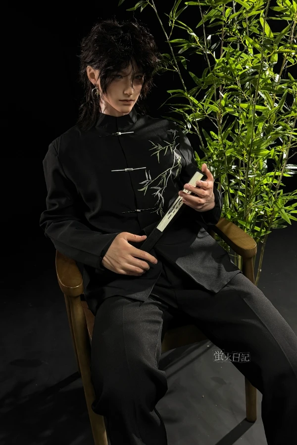 Silicone Handsome Exquisite Chinese Male Sex Doll Ling 176cm